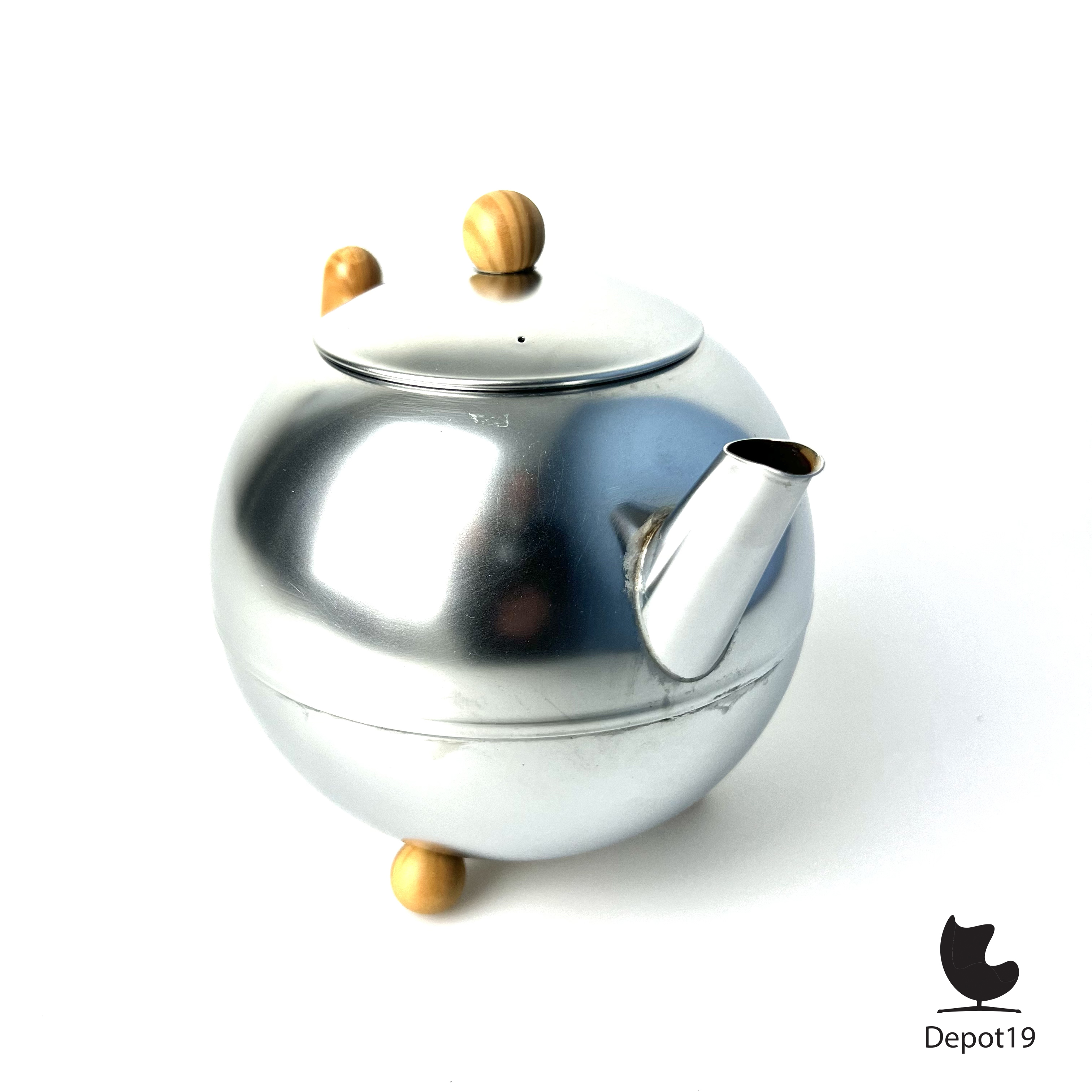 Fantastisch suiker verkiezen Vintage Bredemeijer Duet Bella round teapot 1.2 l Bauhaus-style | Depot 19