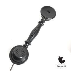 Alternative view of Antieke wandtelefoon bakeliet 1930s zonder draaischijf