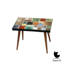 Capron stijl Mozaïek tegeltafel Fat Lava Vintage 50s