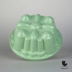 Pastel puddingvorm 165 Regout keramiek Maastricht groen