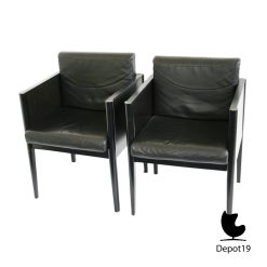 Alternative view of Arco Move lederen fauteuils Vintage