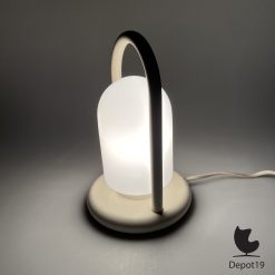 Alternative view of Massive België tafellamp looplamp met voet wit 1970s