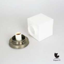 Giso kubus 125 mm plafonnière Gispen Willem Hendrik 1930s