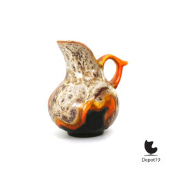 Alternative view of Plateelfabriek Regina model 845 Gouda kan 1930s