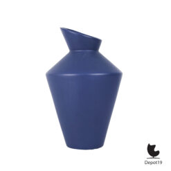 ASA Selection vaas blauw zijdeglans West Duitsland 1980s