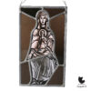 Annemiek Punt gebrandschilderd glas in lood Maria en Kind 1990s
