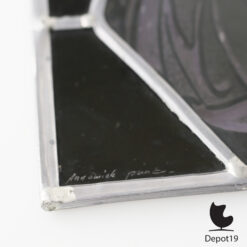 Annemiek Punt gebrandschilderd glas in lood Maria en Kind 1990s signature