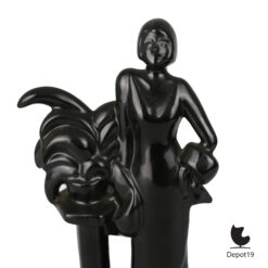 Bengt Nilsson Art Deco sculptuur JIE Keramik Sweden Ligna Nova 6