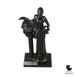 Bengt Nilsson Art Deco sculptuur JIE Keramik Sweden Ligna Nova 1