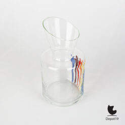 Corry Ammerlaan CAN karaf kleurrijke figuren Artihove ca 2000 zij 2