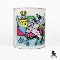 Herman Brood Brabantia prullenbak vliegtuigmotief limited edition 1