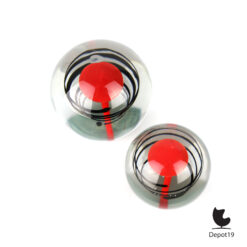 Jaroslav Svoboda Karlov paperweights glas set Tsjechie 1