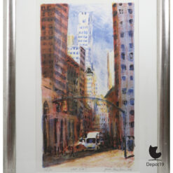 Jeroen Hermkens Wall Street Gesigneerde litho 1999 2