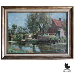 Johan Antonie de Jonge Tuinieren Olieverf 1897 overzicht 1