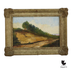 Justine Louise Hartman duinlandschap 1946 Waalsdorpervlakte Den Haag