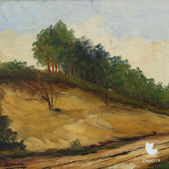 L.-Hartman-landschap-op-houten-paneel-20-×-30-cm-