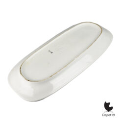 Maïsmotief keramieken schaal Ancora Italië 1960s 5