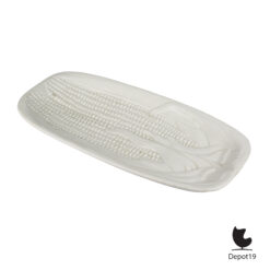 Maïsmotief keramieken schaal Ancora Italië 1960s 3