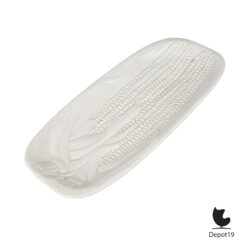 Maïsmotief keramieken schaal Ancora Italië 1960s 2