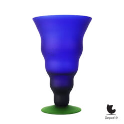 Michielotto Murano Venetiaanse designvaas glas ca 1980 voor