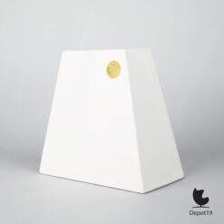 Velsen Studio Keramiek vaas wit Nederland 1980 Post Modern design sticker