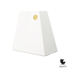 Velsen Studio Keramiek vaas wit Nederland 1980 Post Modern design 1b