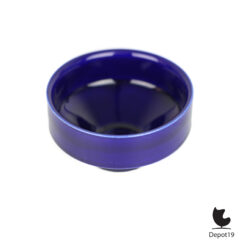 Afina Rijnsburg ronde vaas keramiek blauw 1970s 2