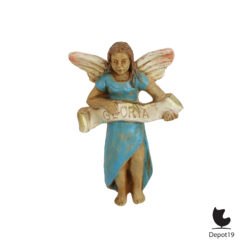 Anton Peree AP845 kerststal 18delig vintage kerstgroep 1950s engel