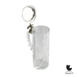 BMF Germany bierpul 1950s tinnen deksel en jubileum 60 jaar 1