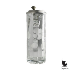 BMF Germany bierpul 1950s tinnen deksel en jubileum 60 jaar 2