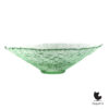 Humppila Tauno Wirkkala Revontulet groene glazen schaal  ø39