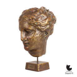 Hygieia buste brons patina gipsen hoofdbeeld naar het Hygieia hoofd NAMA 3602 2