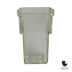 Industrial battery glass vase 1940s 7