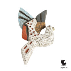 Joop Puntman AMHA wandobject keramische vogel ca 1965 1