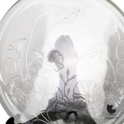 Luminarc Capucine schaal in René Lalique-stijl 1980s 1