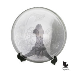 Luminarc Capucine schaal in René Lalique-stijl 1980s 2