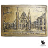 Messing Plaquette Ridderzaal Den Haag 1950s 2