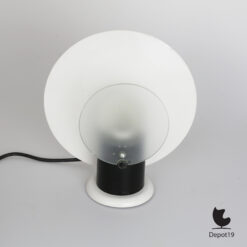 Michele De Lucchi Bieffeplast Round bureaulamp Italië 1983 3