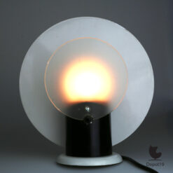 Michele De Lucchi Bieffeplast Round bureaulamp Italië 1983 5