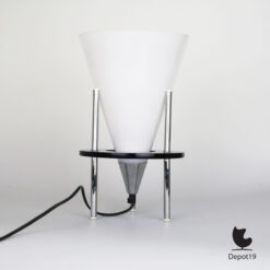 Rodolfo Dordoni stijl tafellamp Fontana Arte look Italië 1980s 3