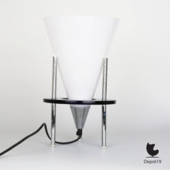 Rodolfo Dordoni stijl tafellamp Fontana Arte look Italië 1980s 4