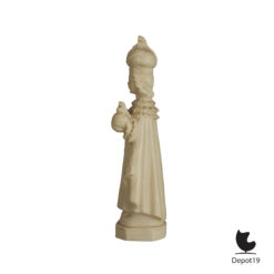 Santini albast composiet beeld Kindje Jezus van Praag Italy 1960s 2