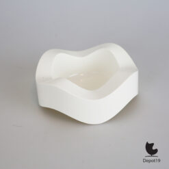 Walter Zeischegg Helit H610 schaal wit HfG Ulm 1960s 1