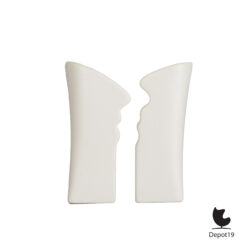 ASA Selection Kissing Candles Set Postmoderne kandelaars 1980s Wit 3