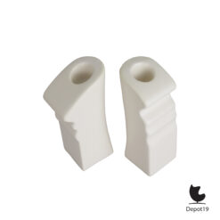 ASA Selection Kissing Candles Set Postmoderne kandelaars 1980s Wit 9