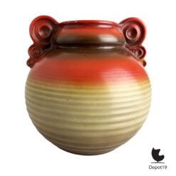 Mosa Maastricht Art Deco vaas keramiek jaren 1920–30 Nederlands design 4