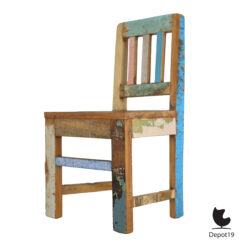 Otentic kinderstoel van sloophout uniek design Piet Hein Eek stijl 2