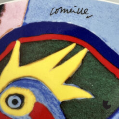 Vuurvogel Corneille CoBRA Sierbord keramiek schaal bord 2