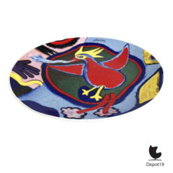 Vuurvogel Corneille CoBRA Sierbord keramiek schaal bord 3