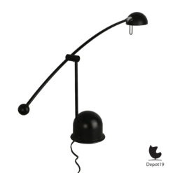 Hengellamp Black Desk lamp manufactured by Massive Belgium 1980s 6